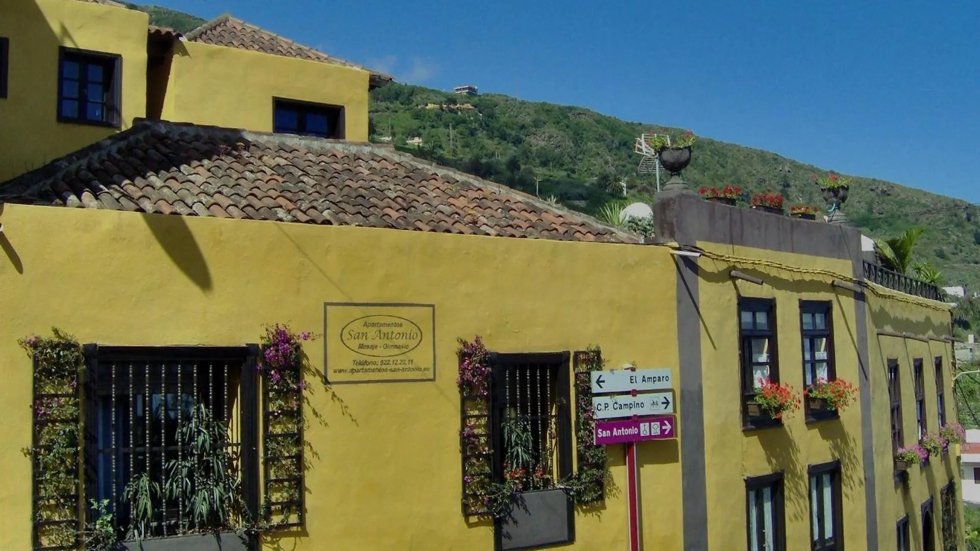 アパート Rustikale Ferienwohnung Mit Balkon Und Meerblick イコー・デ・ロス・ビノス スペイン
